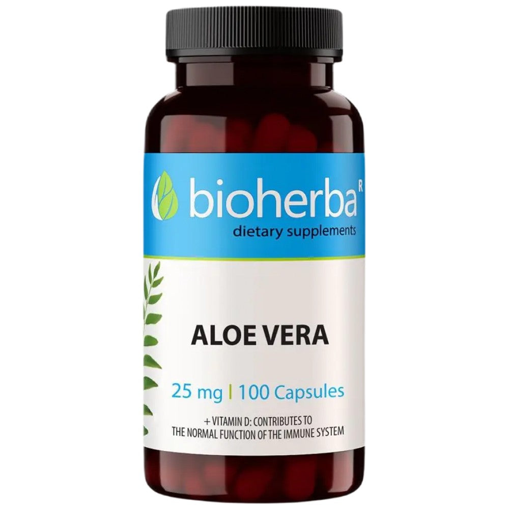 Aloe Vera 25 mg - 100 capsule
