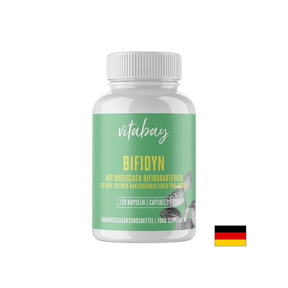 Bifidobacterii 3 miliarde de probiotice active, formulă cu 2 tulpini, 120 capsule