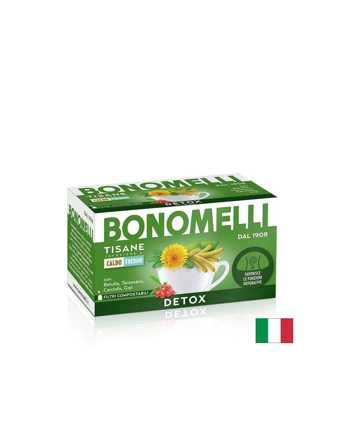 Ceai de plante Detox - Purificare și Echilibru Metabolic, 16 pliculețe