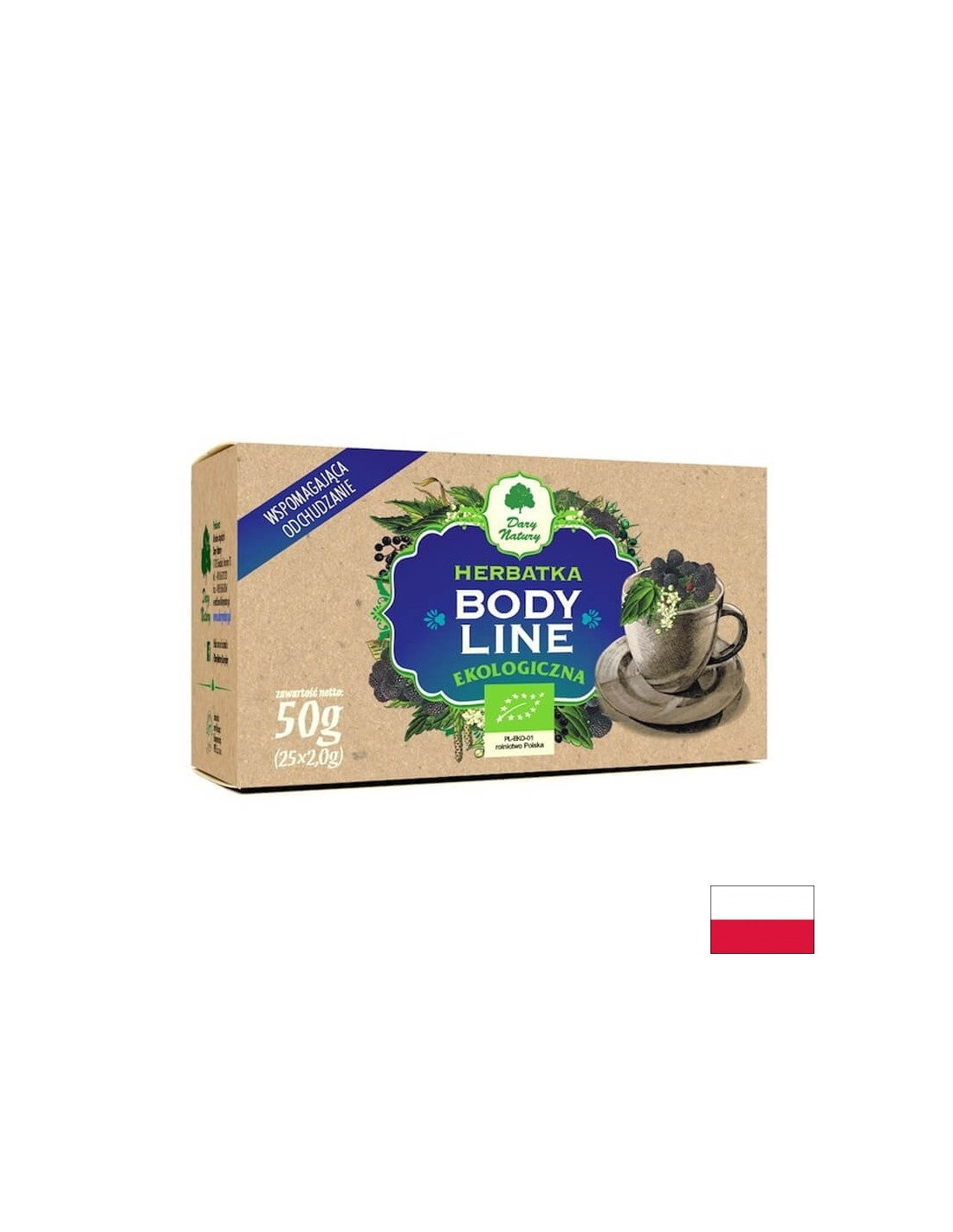 Ceai de plante pentru slabit Bio, 25 pungi filtrante