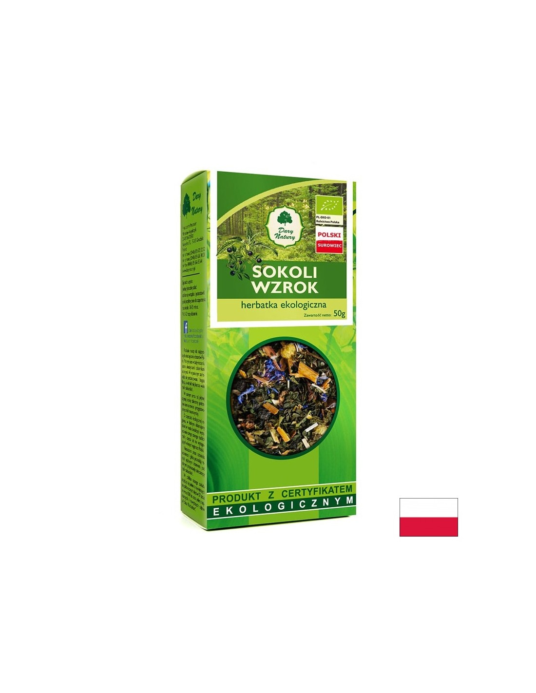 Amestec de plante bio pentru o vedere bună, 50 g