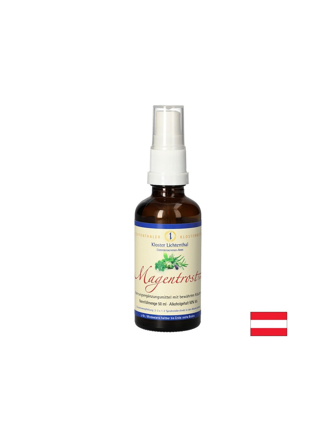 Formula de stomac pe bază de plante, spray 50 ml