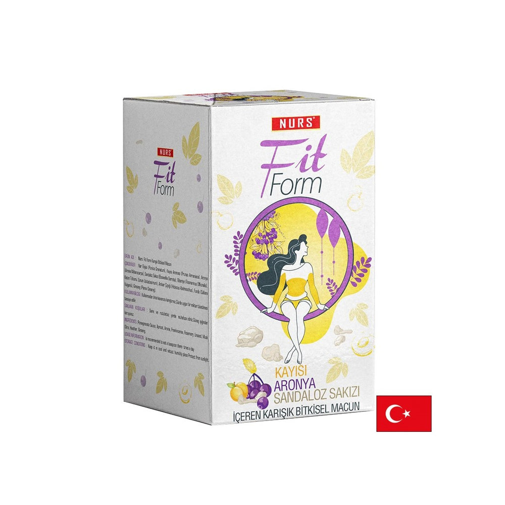 Pastă de slăbit pe bază de plante cu caise, aronia și boswellia, 400 g