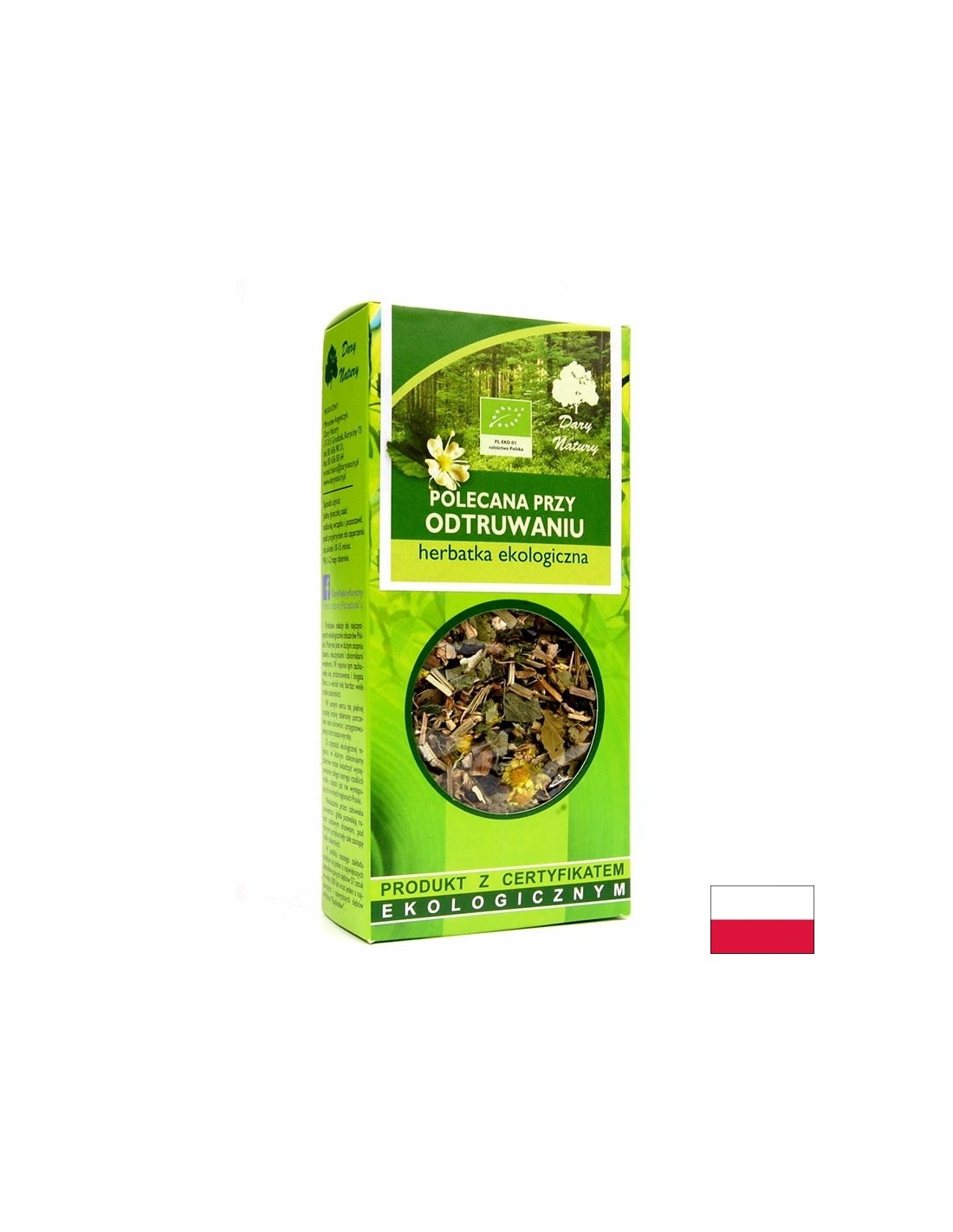 Amestec detox de plante Bio, 50 g