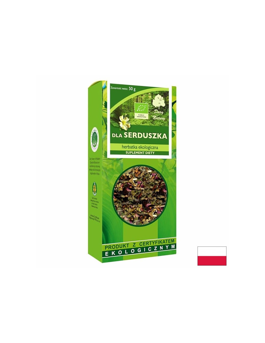 Amestec de plante pentru sistemul cardiovascular Bio, 50 g