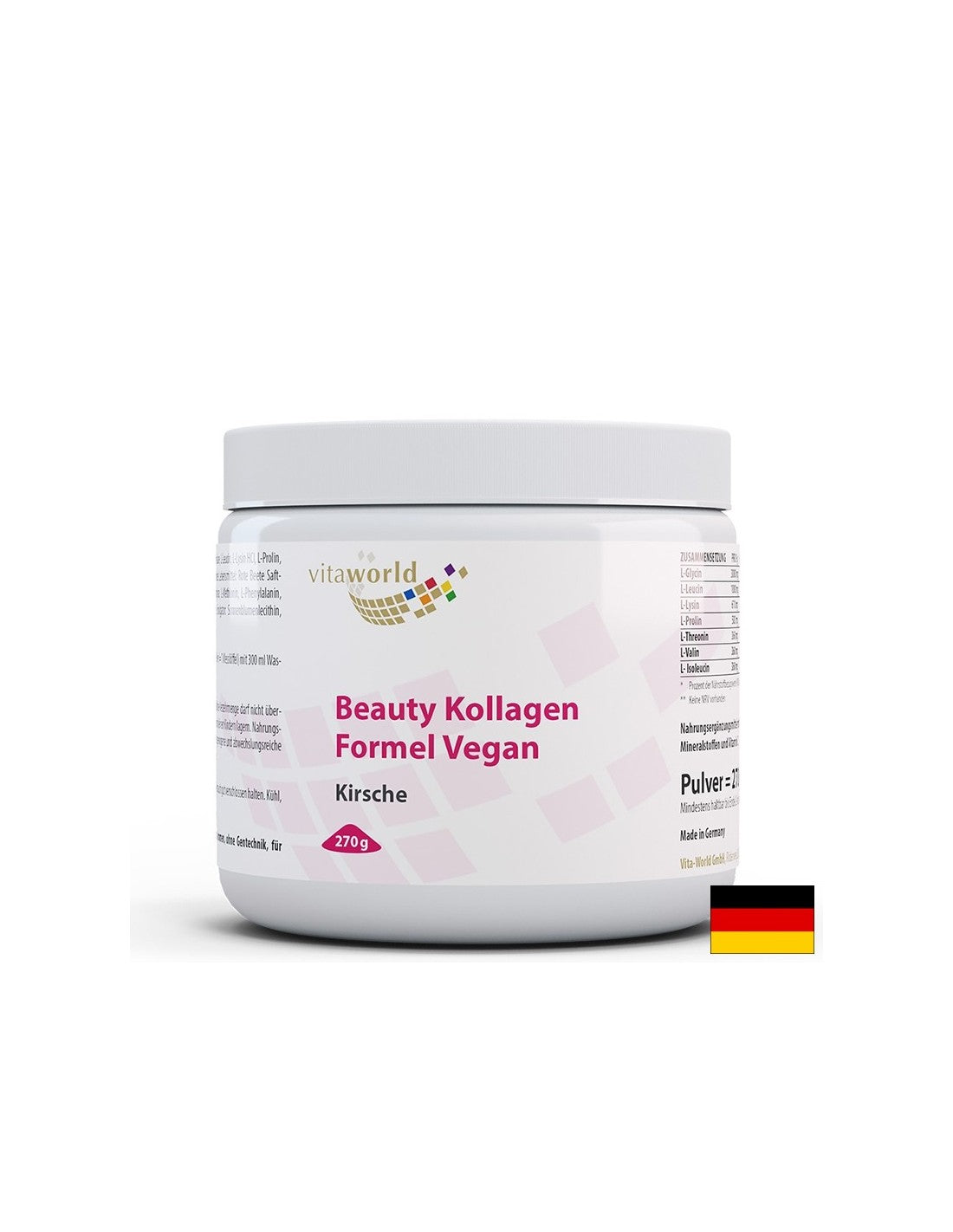 Beauty Formula (stimulator vegan de colagen), 270 g pudră