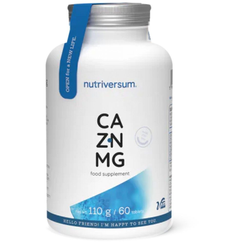 Ca/Zn/MG | Formula calciu magneziu zinc - 60 tablete