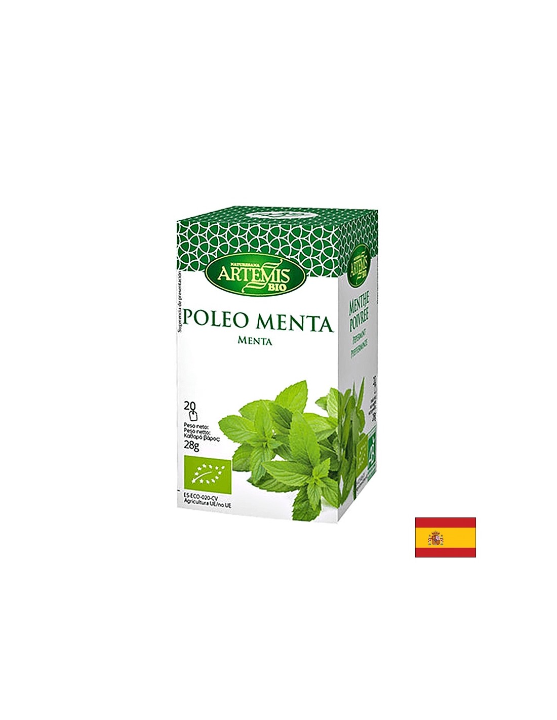 Ceai de mentă regală Bio (Poleo Menta), 20 pungi de filtru