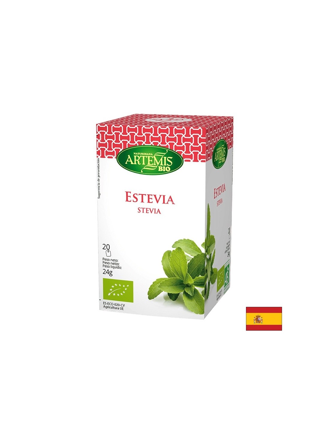 Ceai Stevia Bio, 20 pungi filtrante