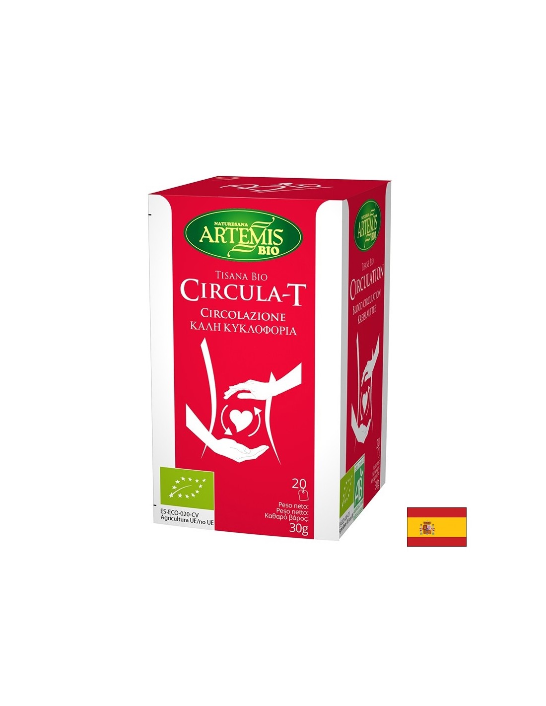 Ceai pentru buna circulatie Bio, 20 pungi filtrante x 30 g