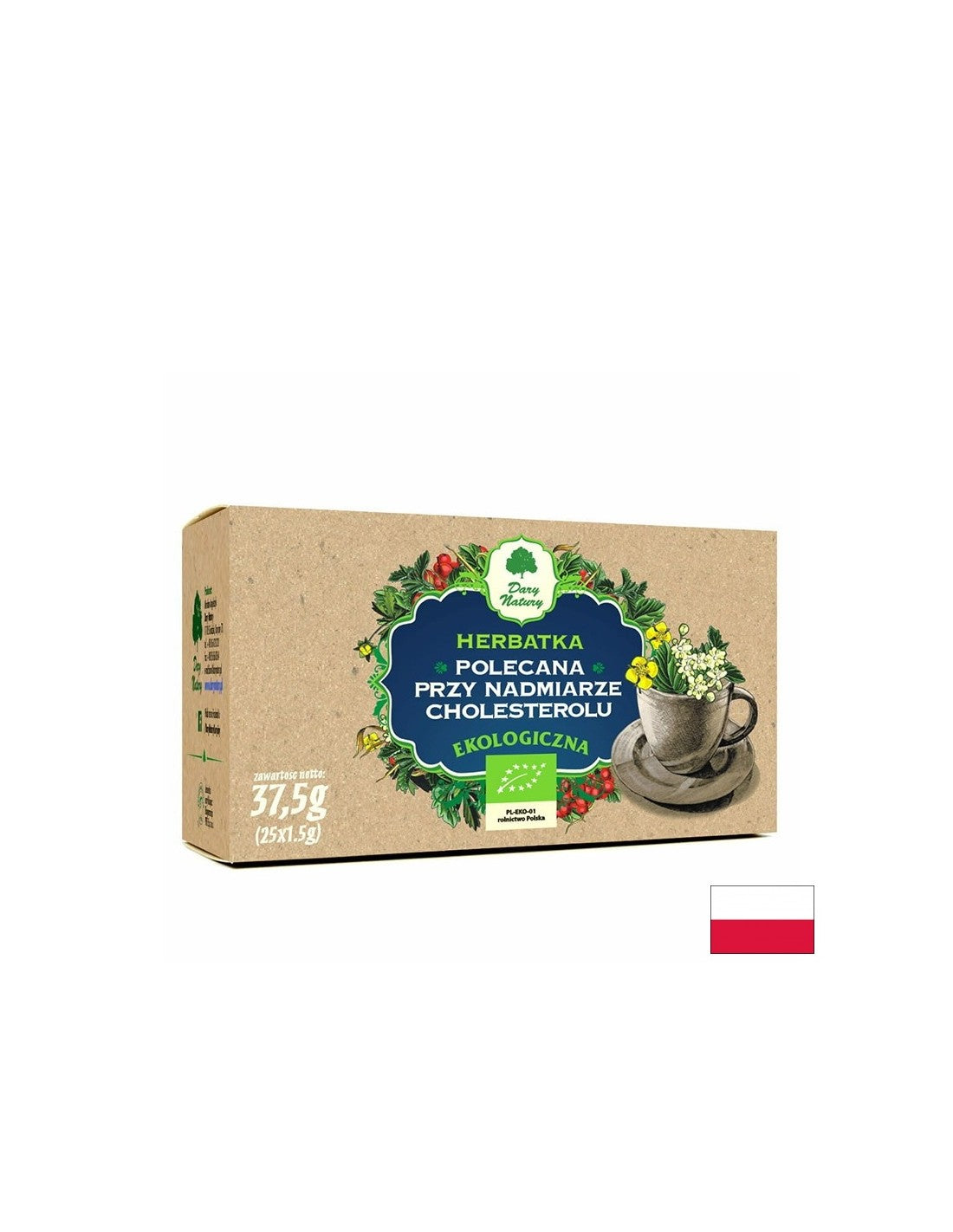 Ceai pentru normalizarea colesterolului Bio, 25 de pungi de filtru