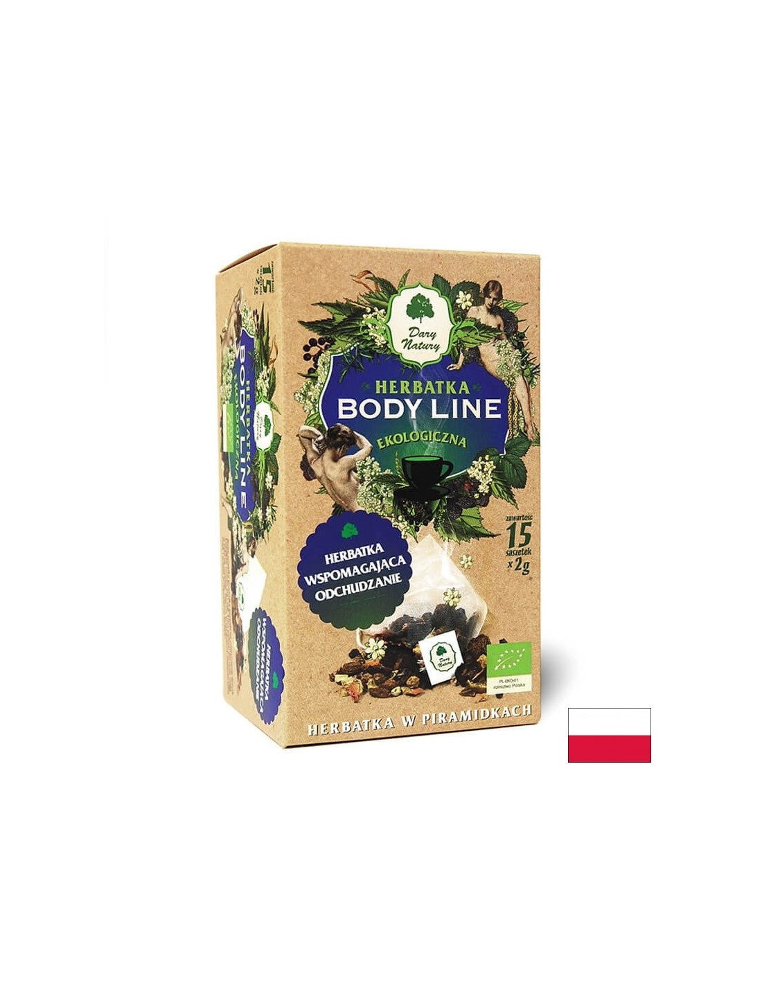 Ceai organic pentru slabit, 15 pachete