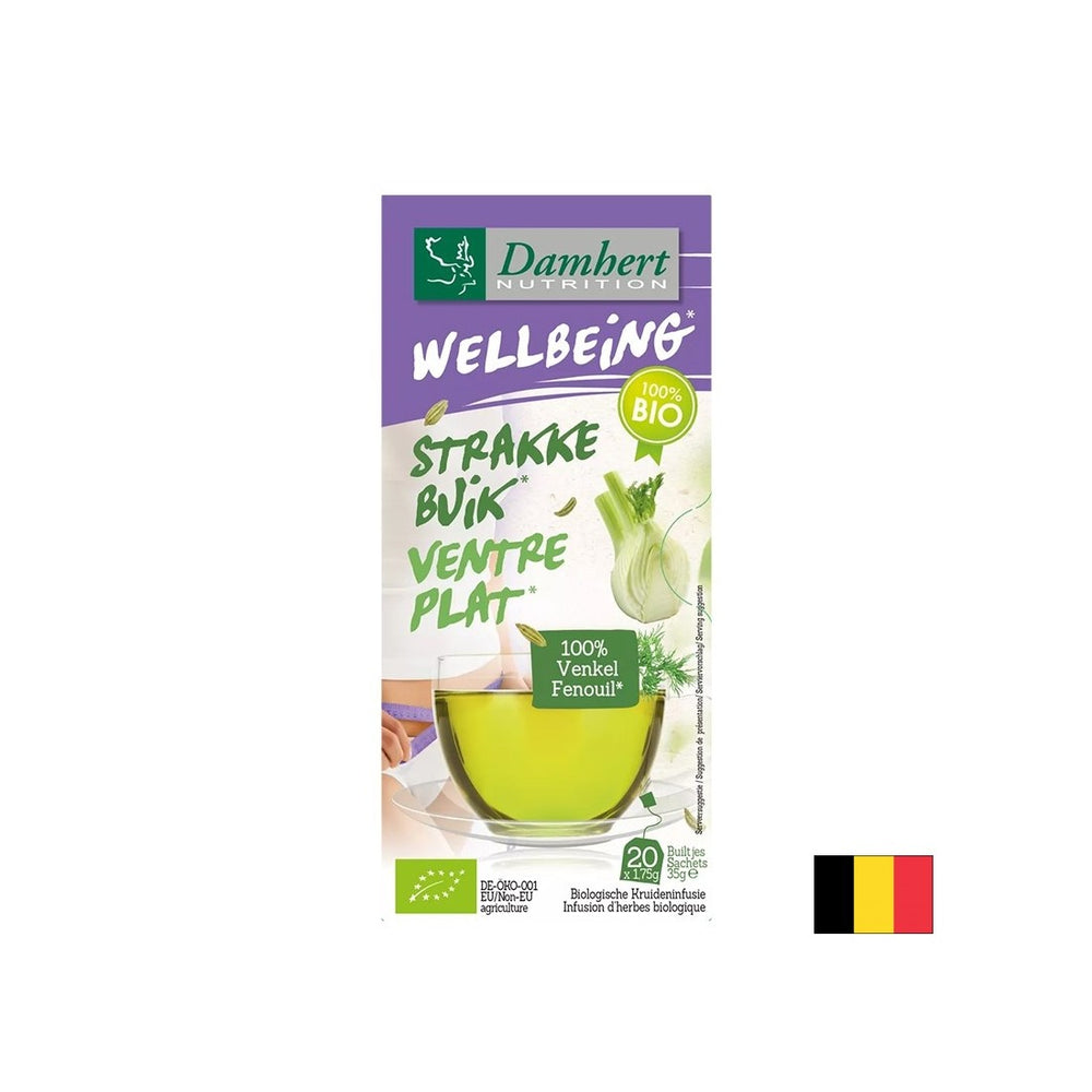 Ceai BIO pentru abdomen plat, 20 pliculețe de filtru