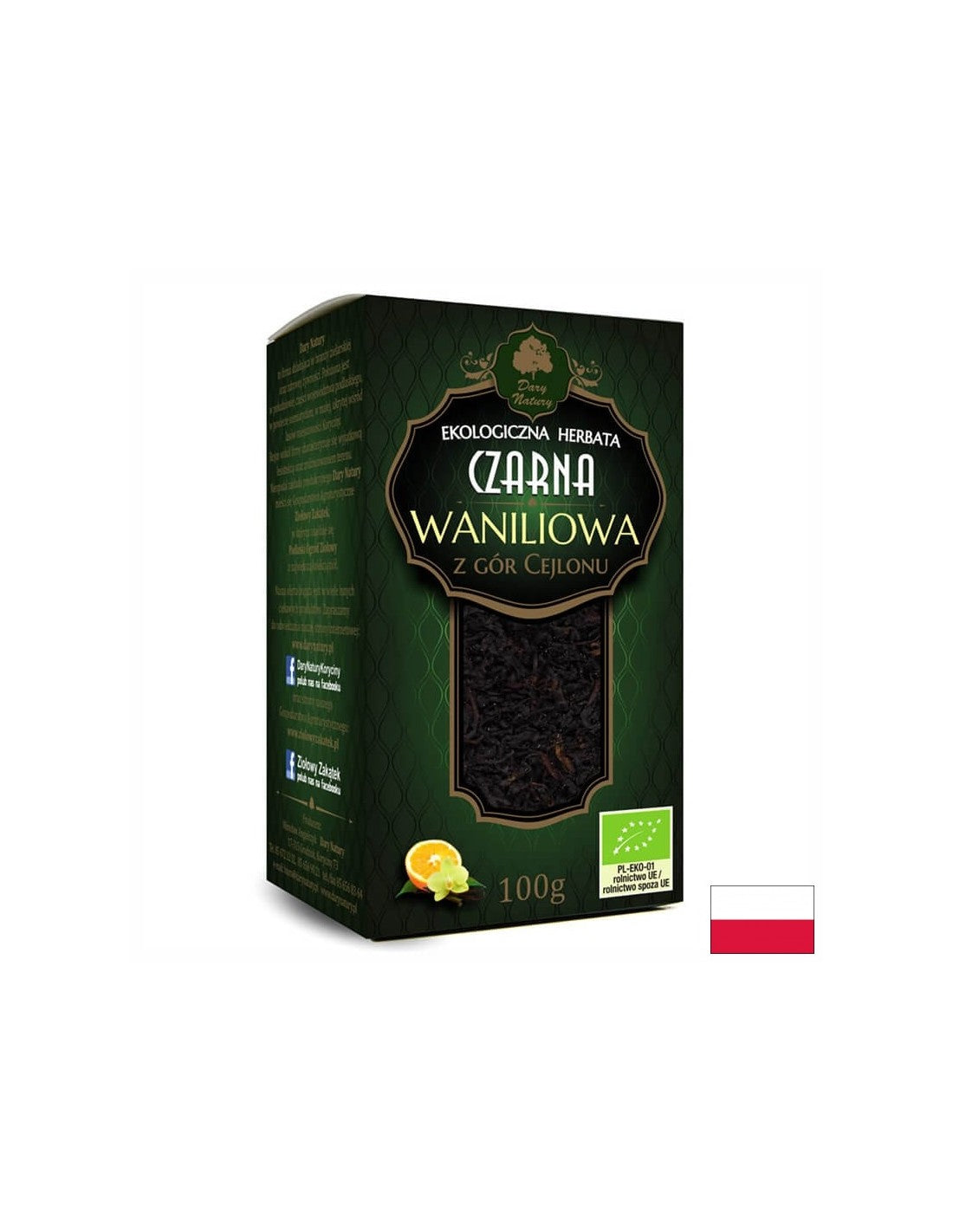 Ceai negru de Ceylon Bio, 100 g