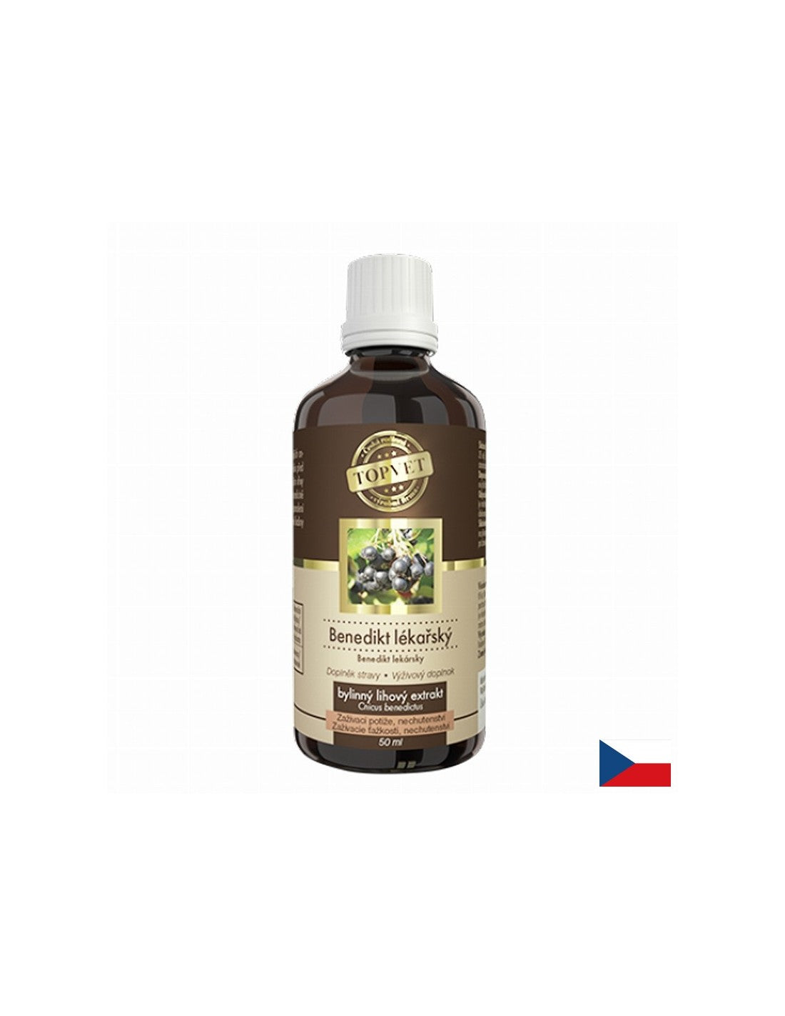 Ficat și bilă - Armurariul (Ciulinul Benedictin), tinctură de 50 ml