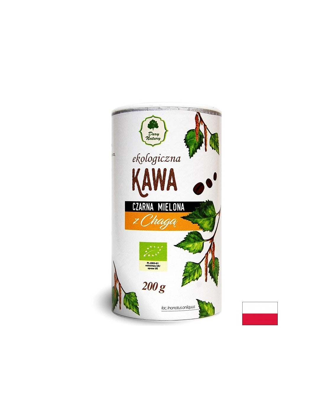 Cafea neagră cu Chaga Bio, 200 g