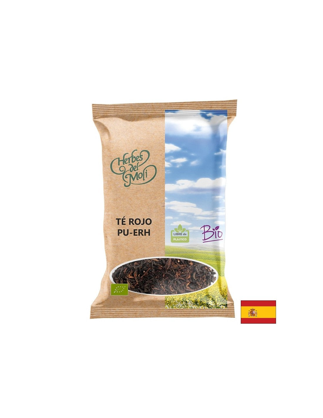 Ceai roșu PU ER Bio, 70 g Herbes del Moli