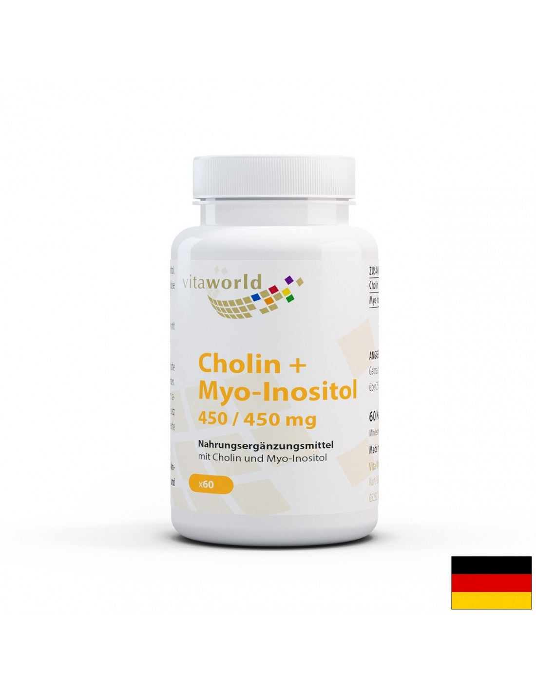 Cholin + Myo-inozitol / Cholin + Myo-inozitol 450 mg, 60 capsule