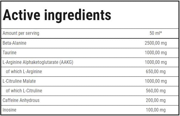 Boogieman Shot | Pre-antrenament - 100 ml