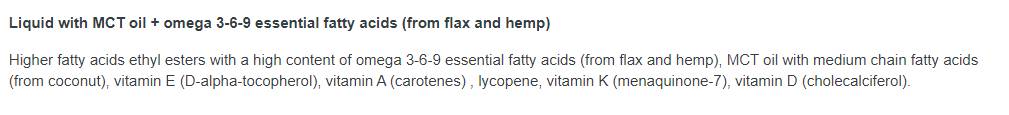 Keto Liquid | MCT & Omega 3-6-9 - 10 x 10 ml