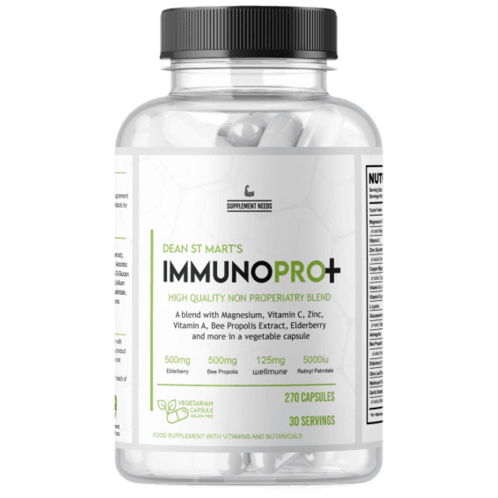 ImmunoPro+ | cu Astragalus și Elderberry 270 capsule