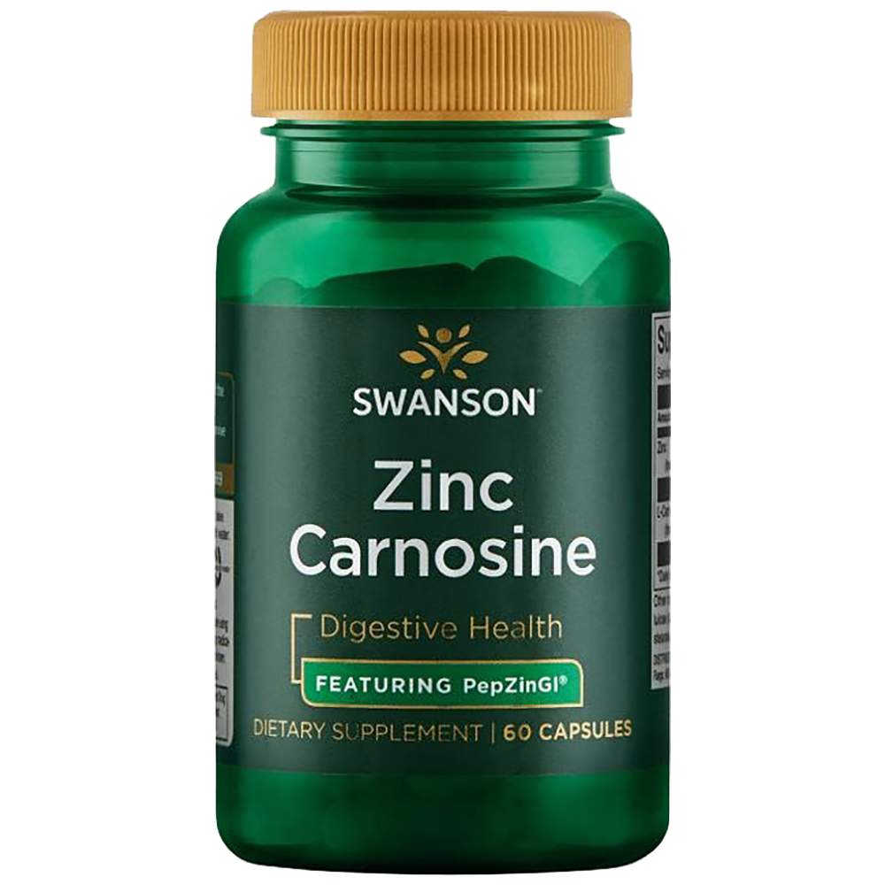 Ultra Zinc Carnosine (PepZin GI) 37,5 mg 60 capsule