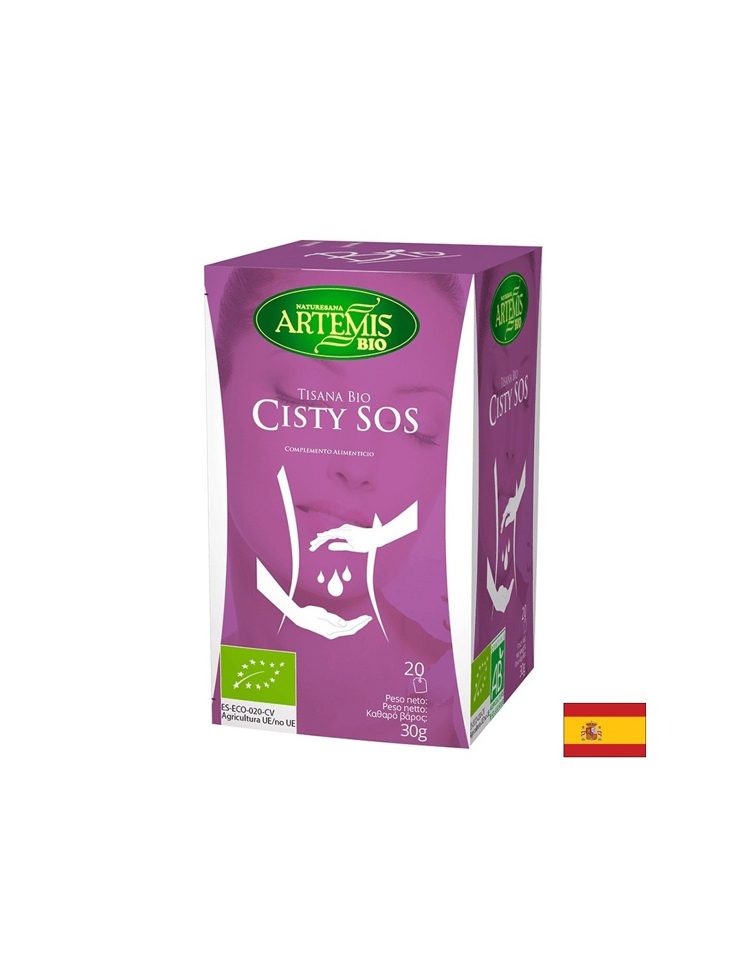 Ceai organic Cistita SOS, 20 pungi filtrante