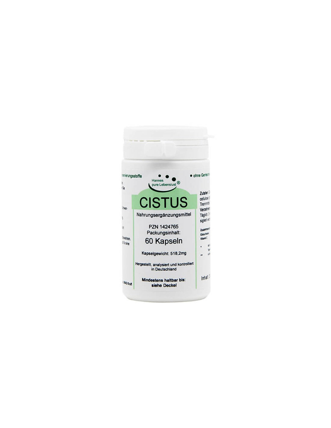 Cistus / Cistus, 60 capsules El Compra - Nutra Best Europe