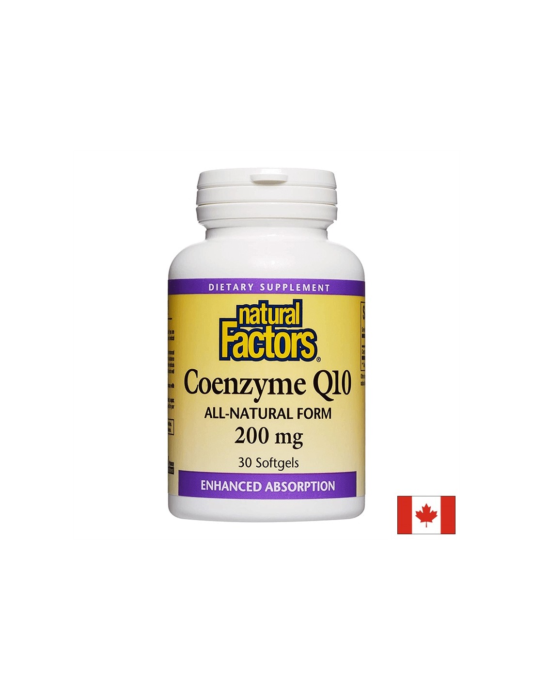 Coenzima Q10 200 mg - 30 capsule de gel