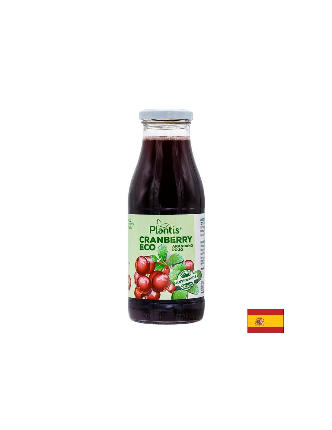 Suc de afine 100% organic - sanatate urinara - Cranberry Eco Plantis®, 500 ml