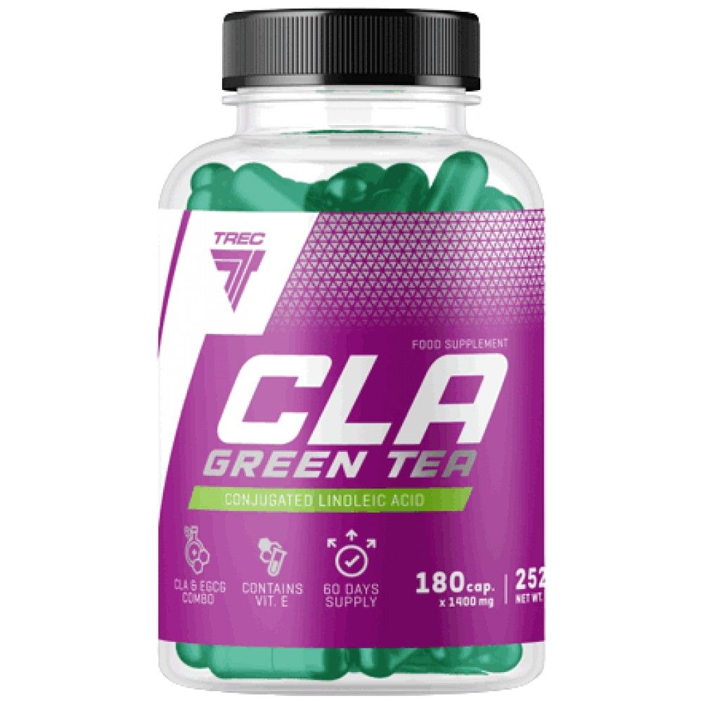 CLA + ceai verde - 180 capsule moi