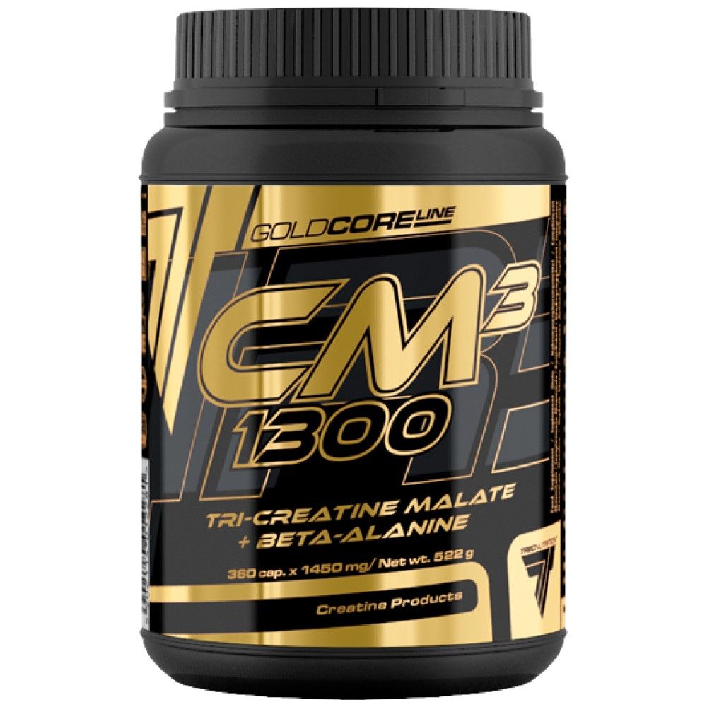 Gold Core CM3 1300 | Tri-Creatine Malate Caps - 90 capsule