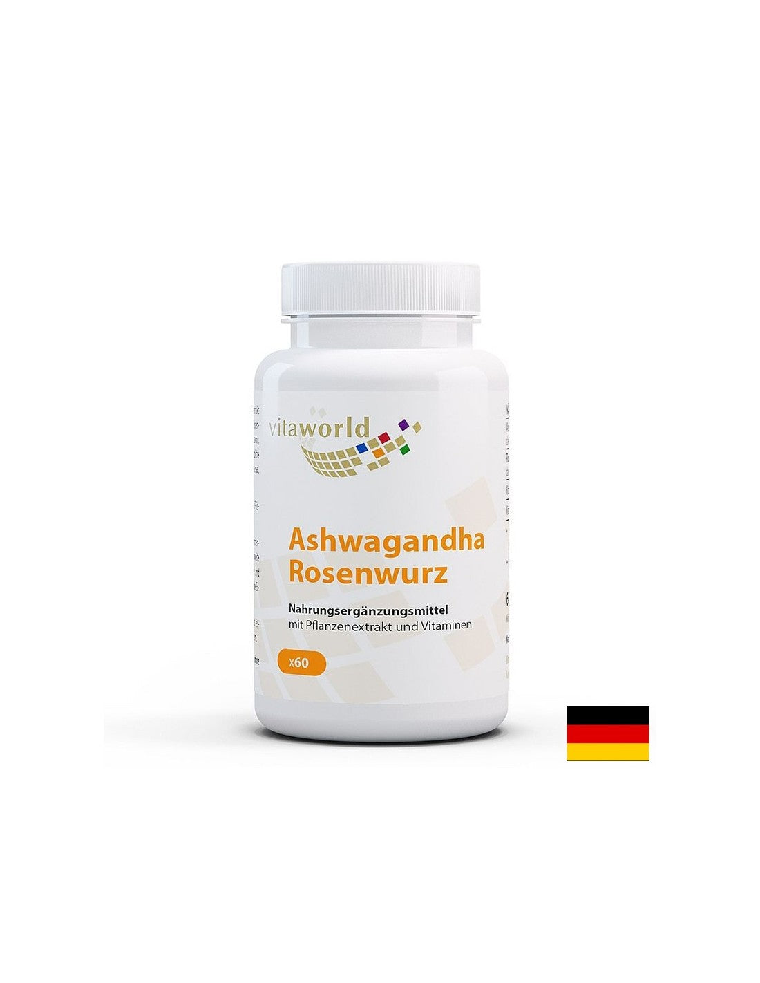 Depresie și anxietate - Ashwagandha + rădăcină de aur și vitamina B1 și B5, 60 capsule