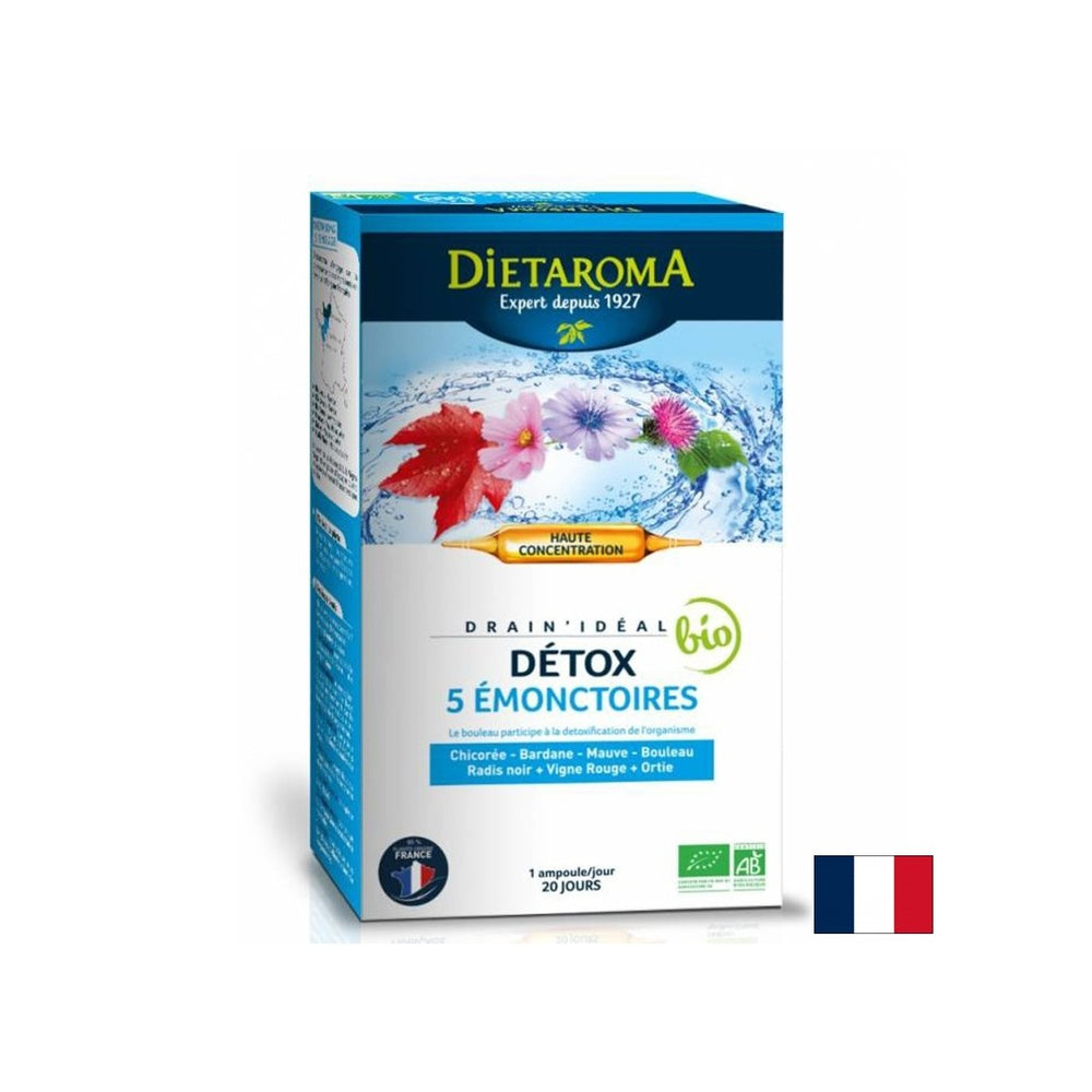 Detox (formulă pe bază de plante), 20 de fiole de băut