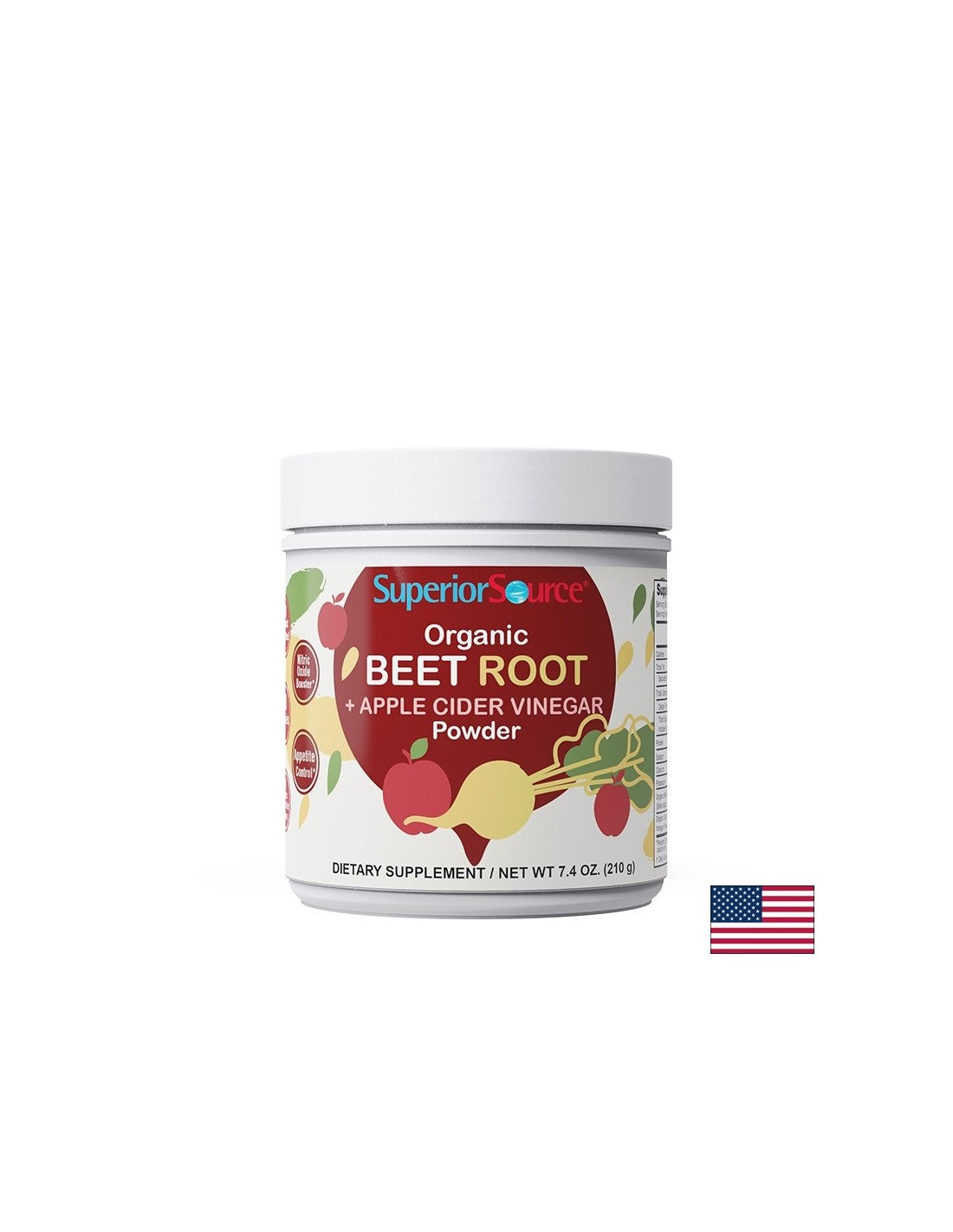 Detox - Sfecla rosie organica + otet de mere, 210 g pudra