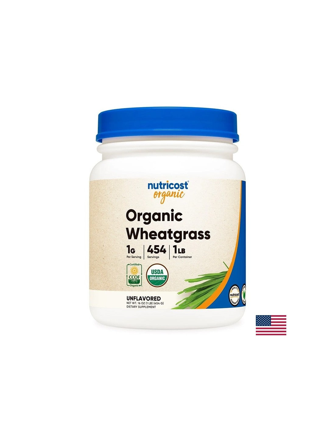 Detox - Wheatgrass Organic, 454 g pulbere