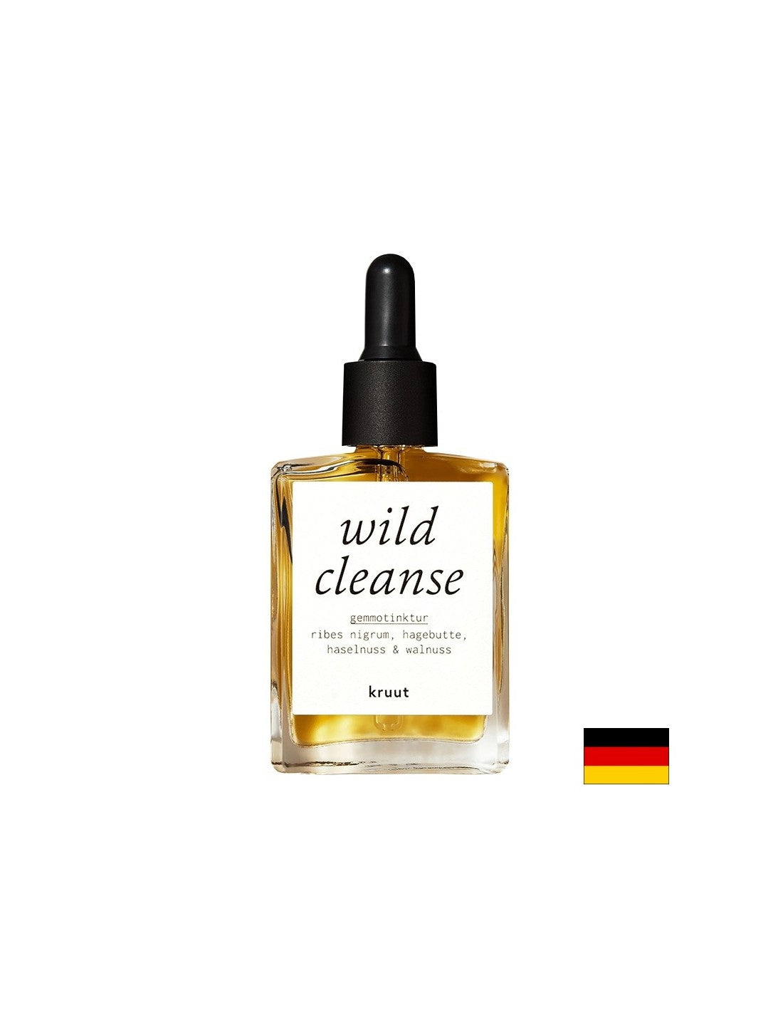 Tinctură detoxifiantă de coacăze negre, măceșe, muguri de alun și nuc, 30 ml