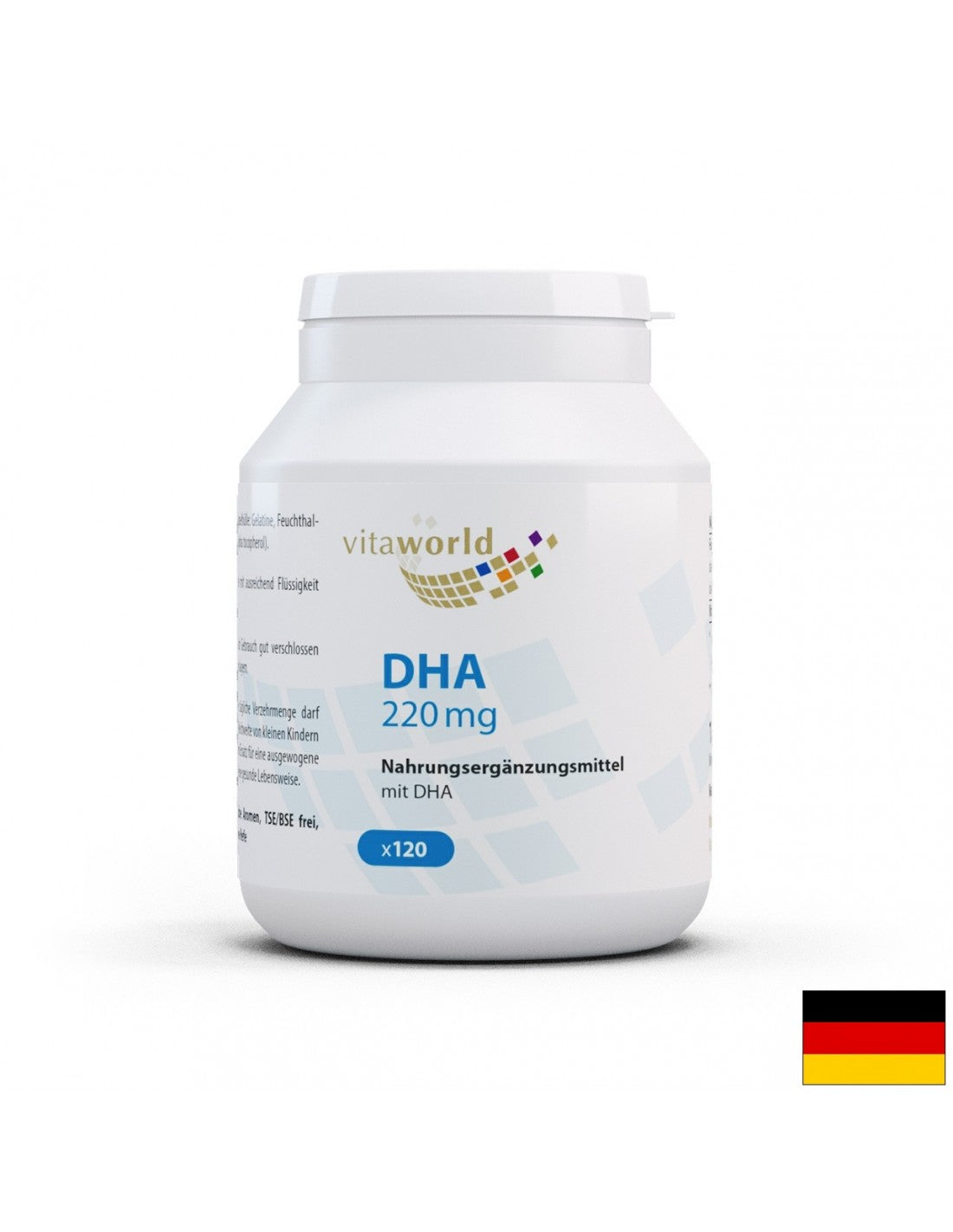 DHA/Acid docosahexaenoic 220 mg, 120 capsule softgel