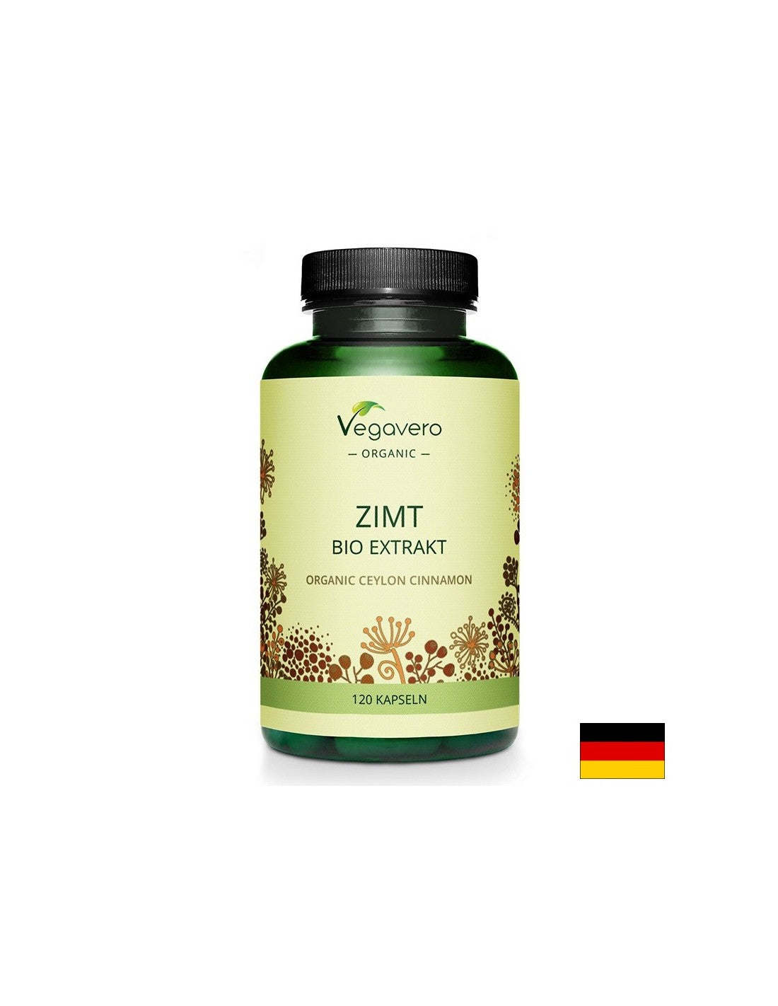 Diabet și zahăr din sânge - scorțișoară de Ceylon BIO, 120 capsule