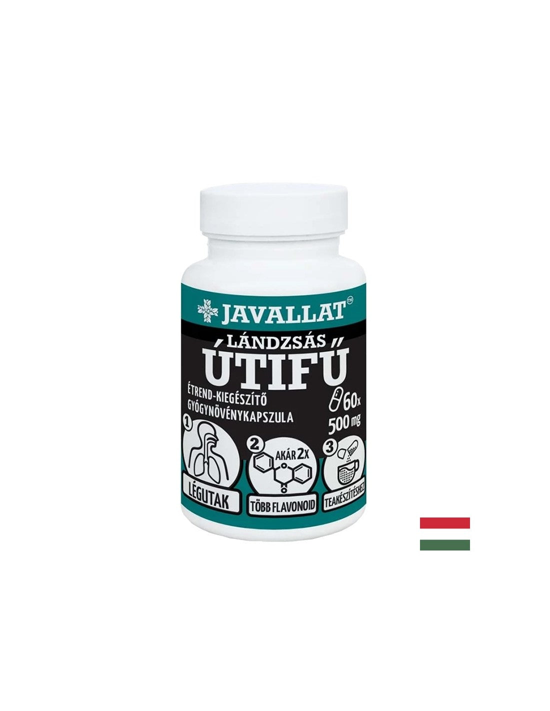 Sistem respirator - Pătlagină cu frunze înguste, 500 mg x 60 capsule