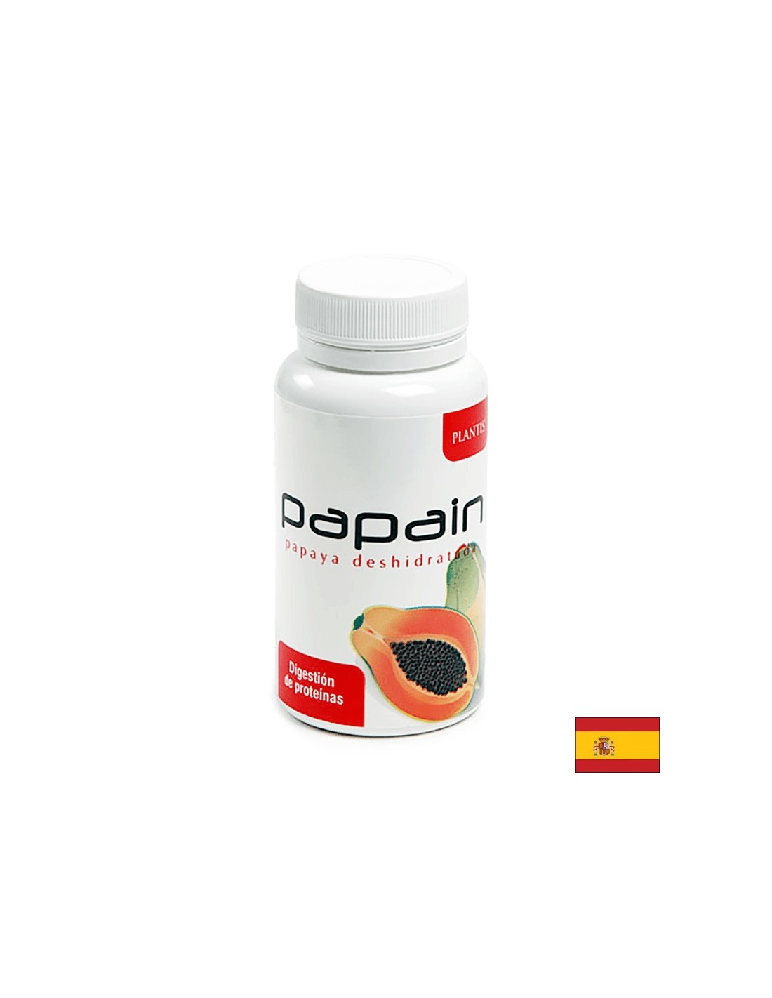 Digestie bună - Papain Plantis®, 20 mg x 60 capsule