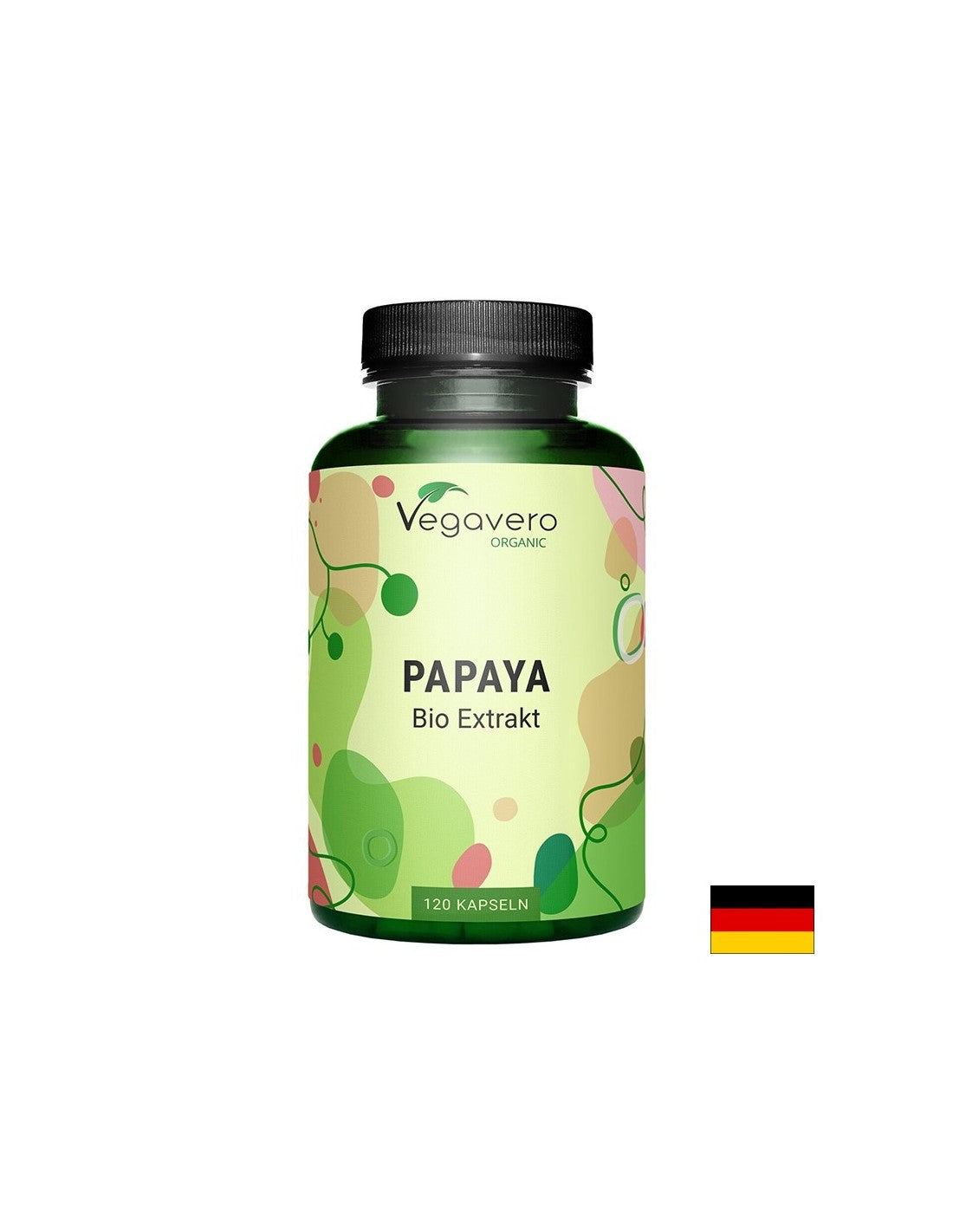 Digestie bună - Papaya, 120 capsule