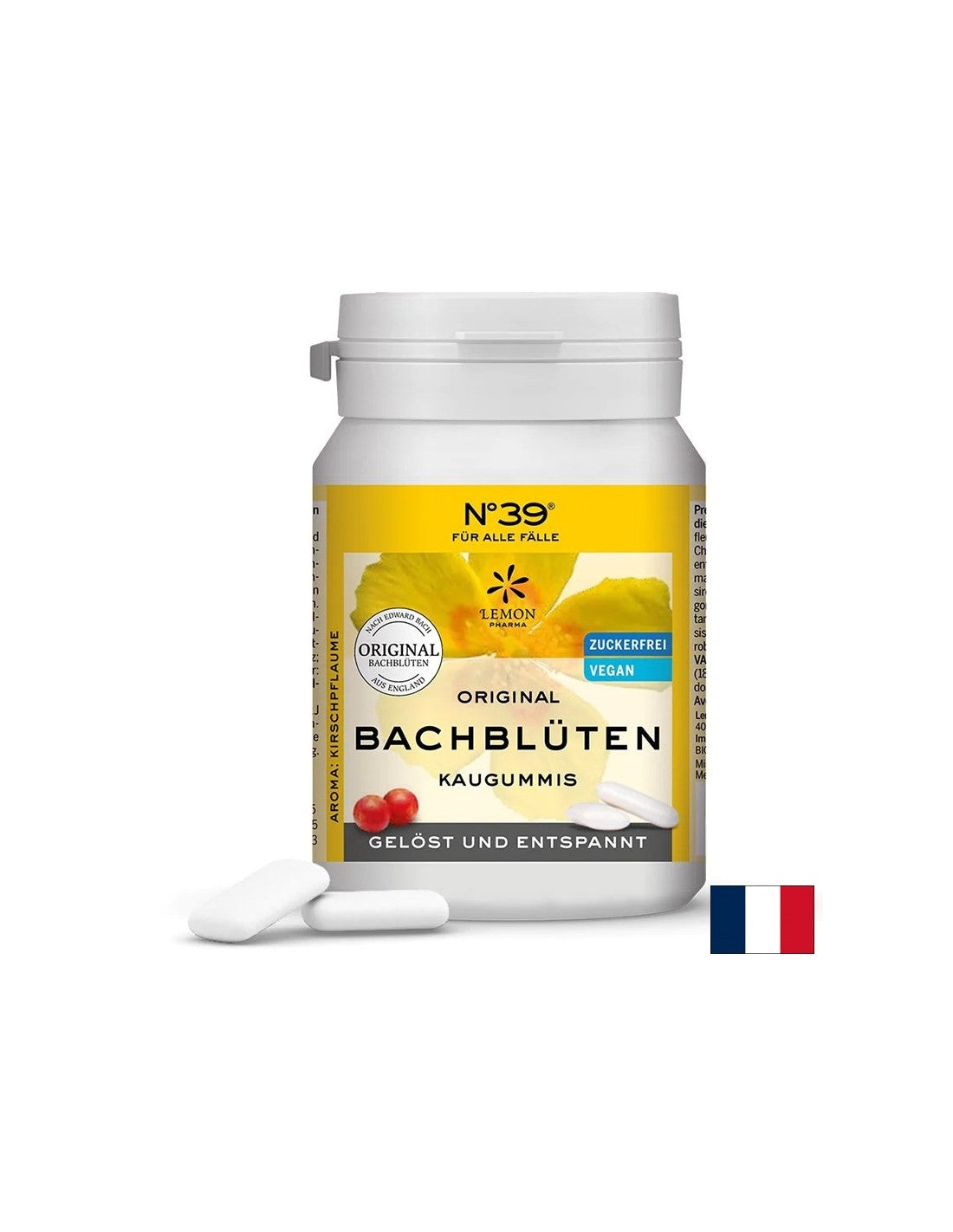 Gingii impotriva stresului si tensiunii - dupa metoda Dr. Bach N°39, 40 bucati