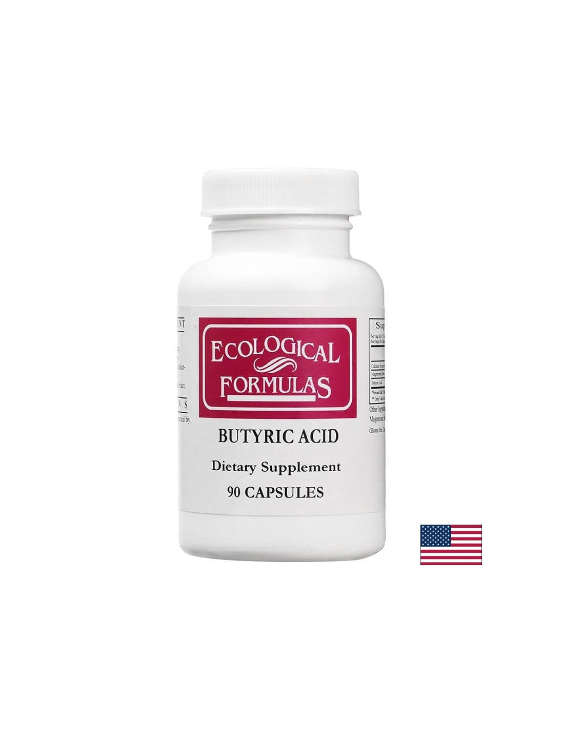 Acid butiric, 90 capsule Formule ecologice