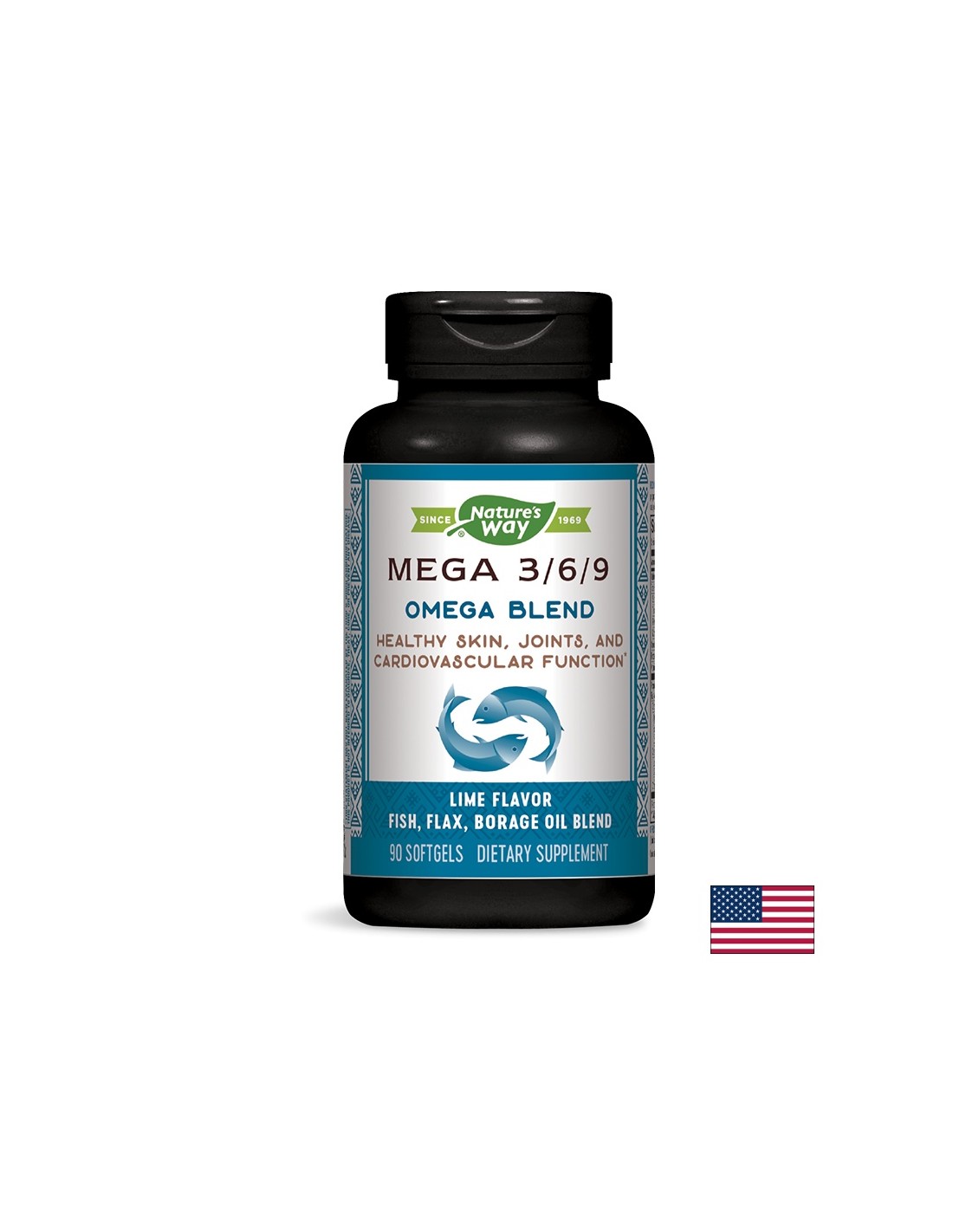 Mega EFA Blend 1350 mg - 90 capsule moi