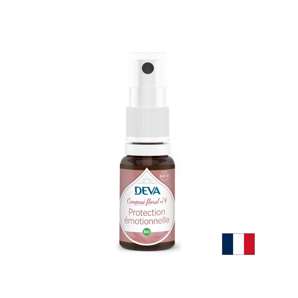 Protecție emoțională, esențe florale Bach nr. 4, spray, 15 ml