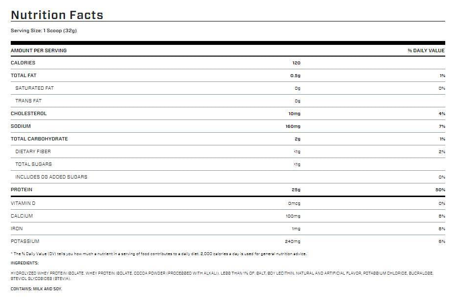 ISO 100 hidrolizat - 2264 grame