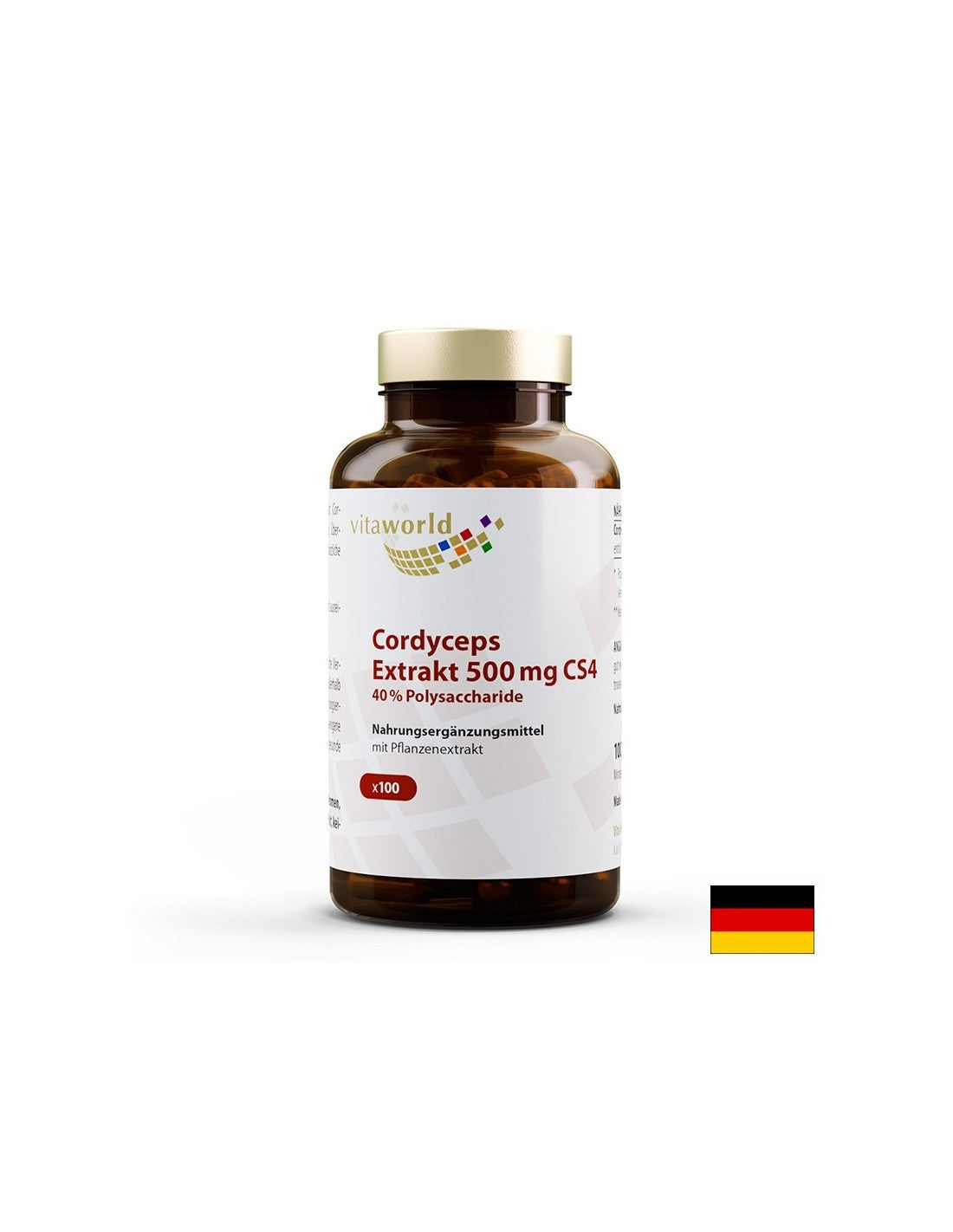 Energie si imunitate - Extract de Cordyceps, 100 capsule