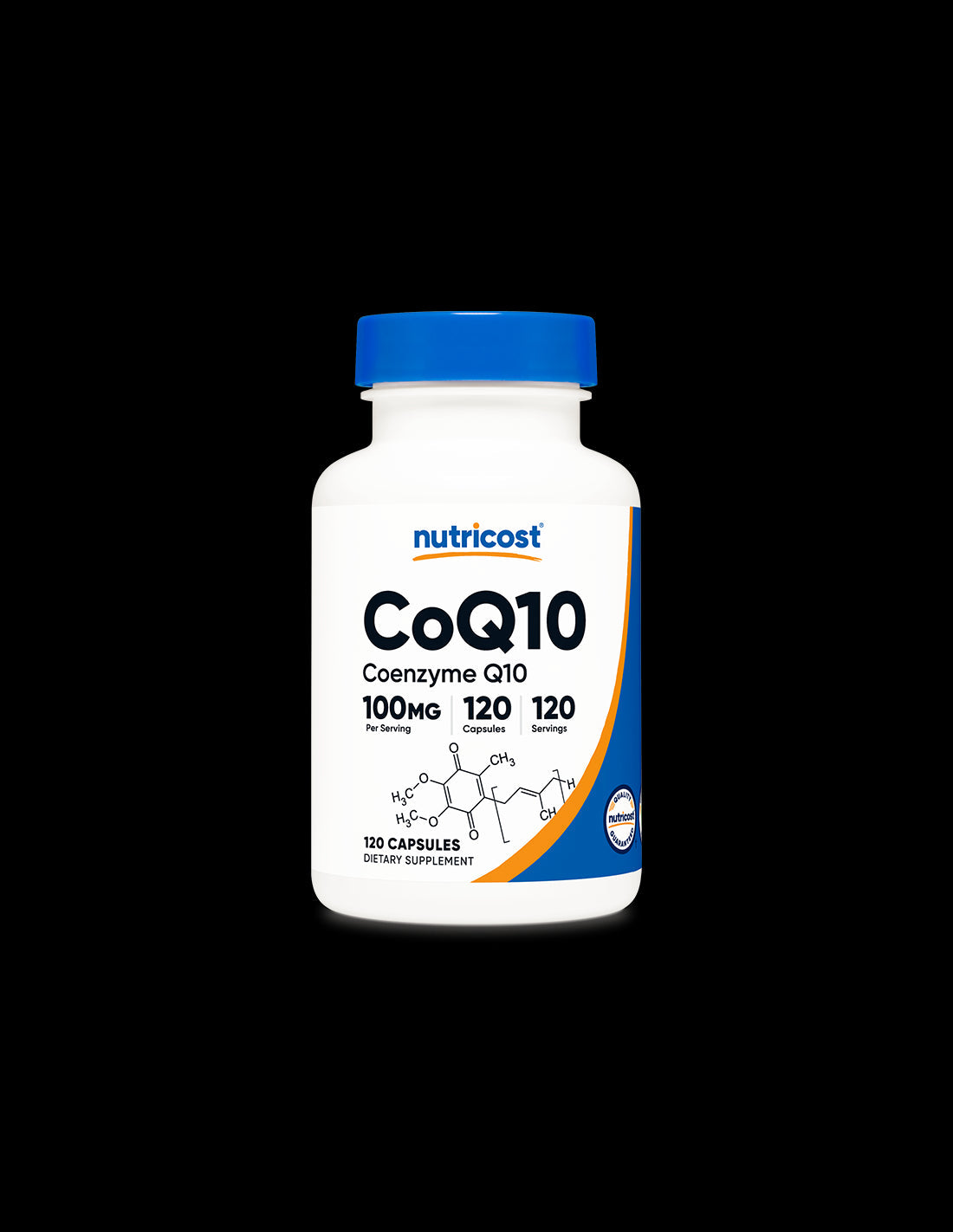 Energy and a healthy heart - Coenzyme Q10, 100 mg x 120 capsules Nutricost - Nutra Best Europe