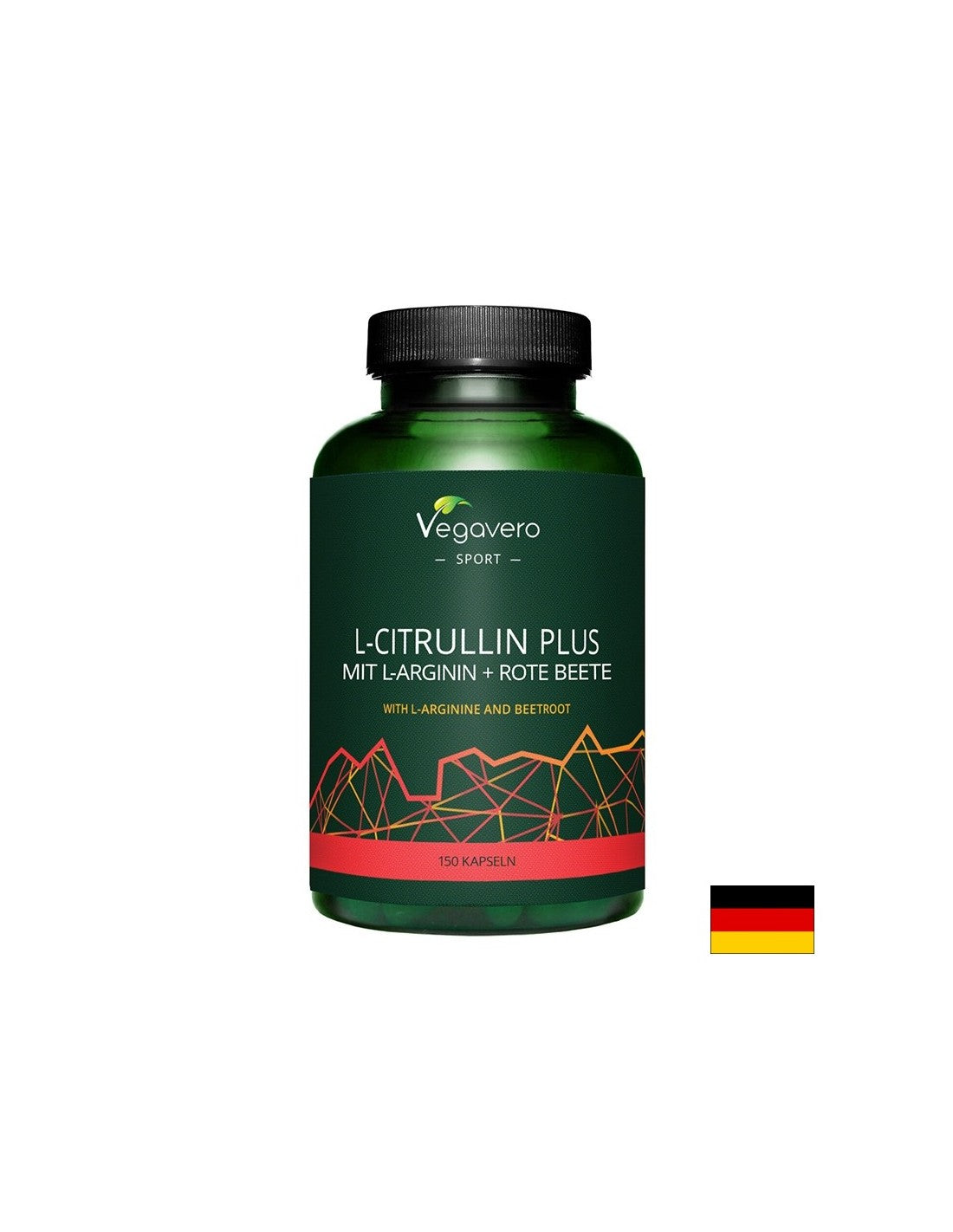 Energie - L-Citrulina + L-Arginina si Sfecla rosie, 120 capsule